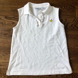 Girls Masters Sleeveless Polo